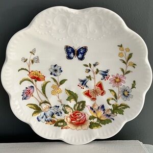 Aynsley Cottage Garden Trinket Tray Bone China Dish